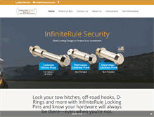 Tablet Screenshot of infiniterule.com